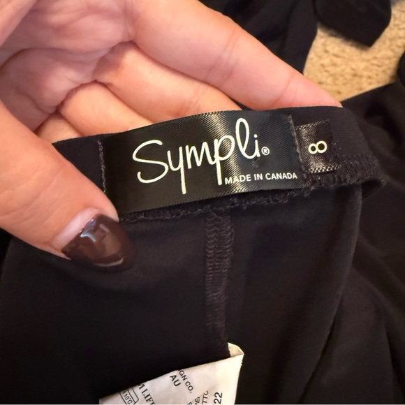 Sympli Brave Pants in Black Size 8 - Picture 4 of 6